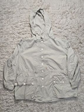 VTG 70s Swedish M69 Military Snow Parka Smock Converted Pullover, XL 44-46